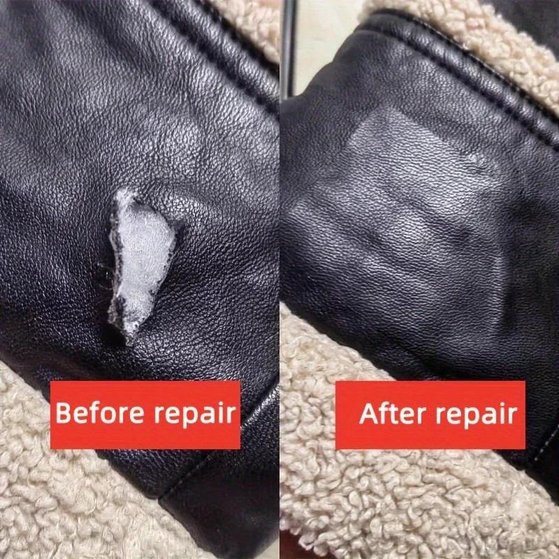 PU Sofa Repair Patches Couch Car Seat Handbag Scratch Tear Refinisher Tape DIY Decal Leather Fabric Self-Adhesive High Viscosity