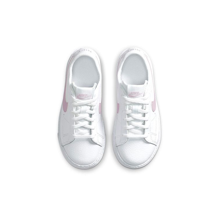 Nike Blazer Slip Resistant Durable Lightweight Low Top Kids Skate Shoes Kids sneaker White Pink CZ7579-102