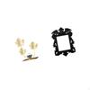 Sculpture Bookshelf Ornament Modern Home Decor Collectibles Picture Frame Horror Artwork Decorative