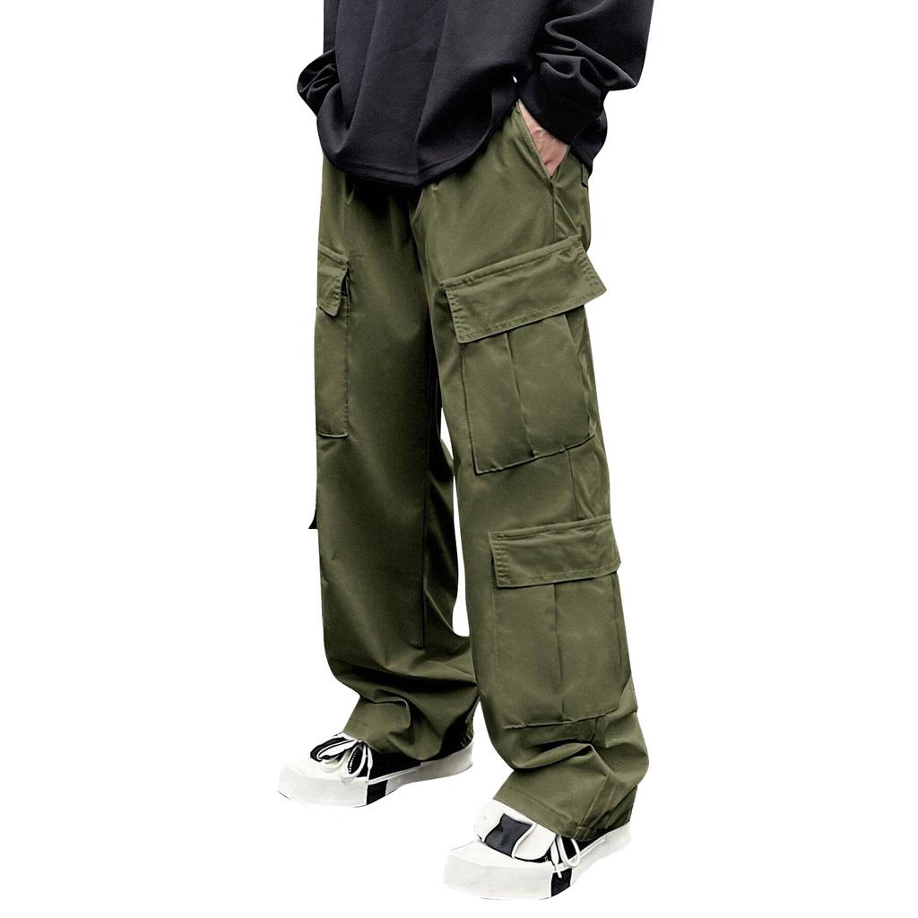 Pantalones de trabajo de color múltiple para hombre, Pantalones de trabajo de moda casual para hombre