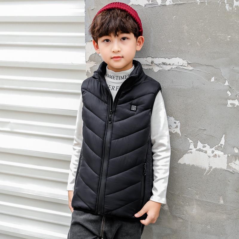 

Умный USB Жилет из хлопка с подогревом для детей - Электрическое теплое пальто с регулировкой температуры 150cm