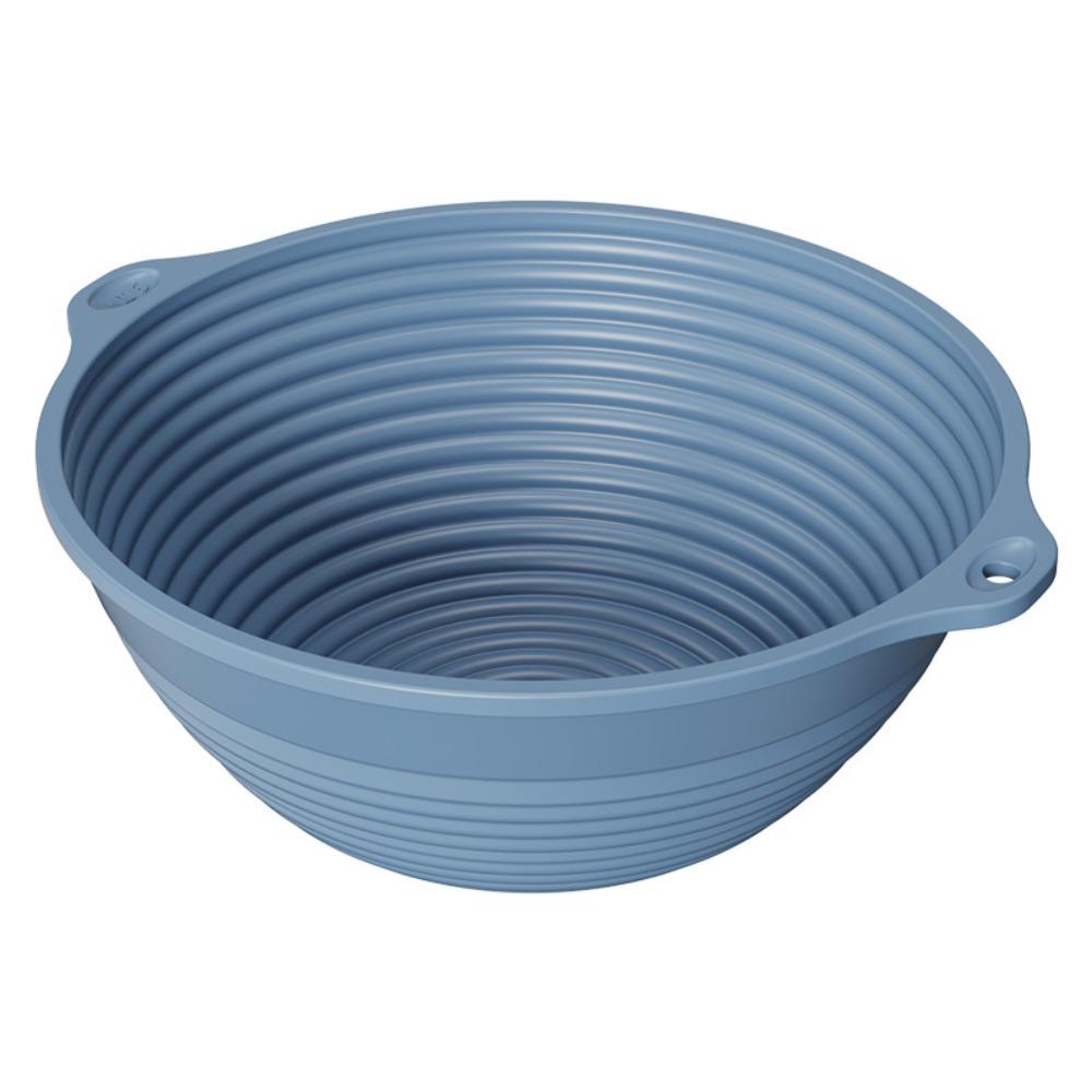 Silicone Bread Proofing Basket Round/Oval Dough Fermentation Basket Dough Proofing Bowl  Sourdough