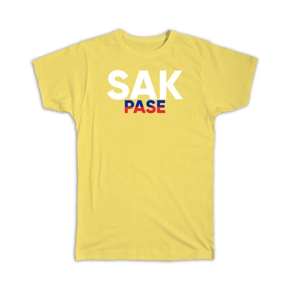 

Gift T-Shirt : Haitian Saying Sak Pase Haiti Sign Wall Poster Art Print S