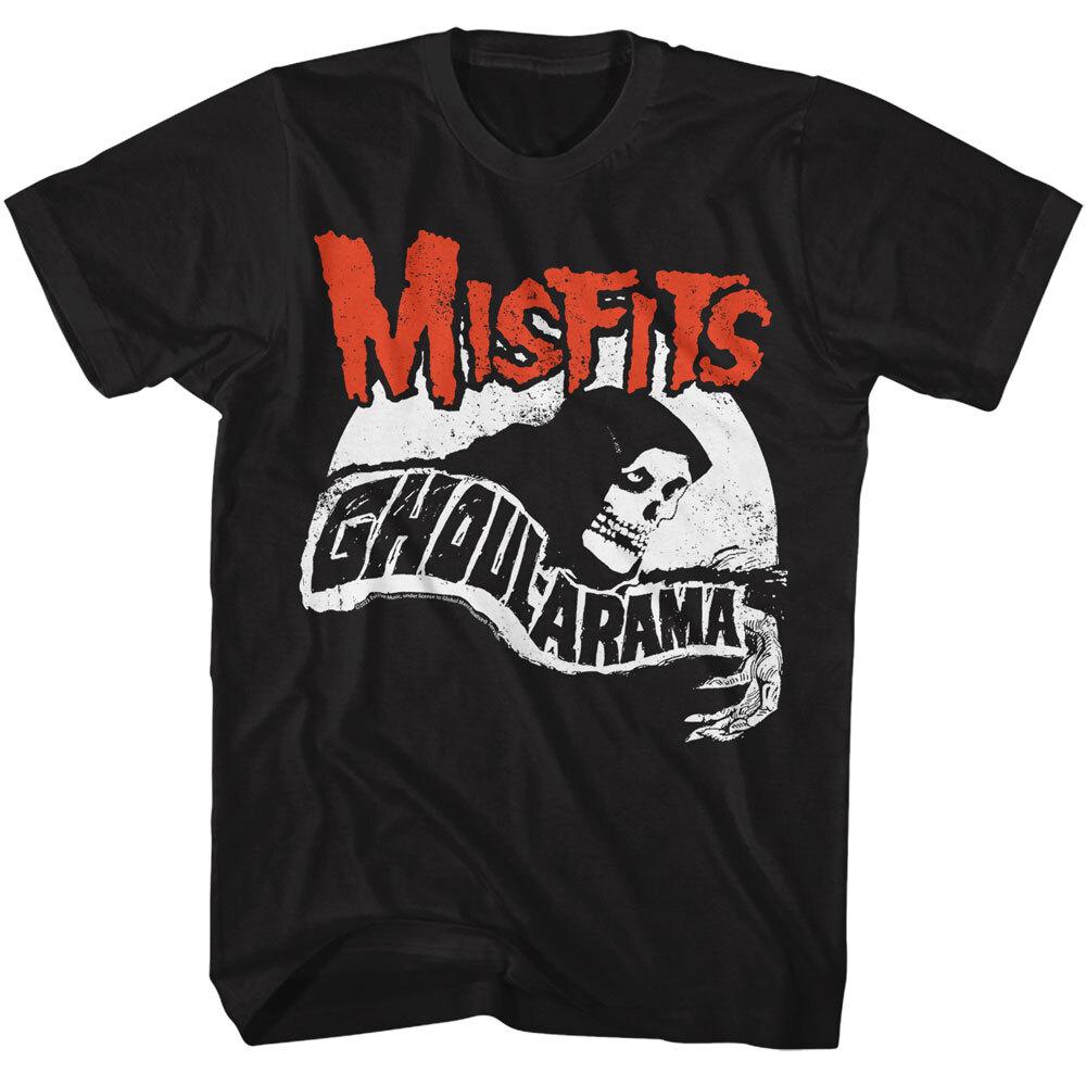 

The Misfits T Shirt Men039;s Punk Rock GHOULARAMA Album Cover Band Merch Black Unisex T-Shirt XXL