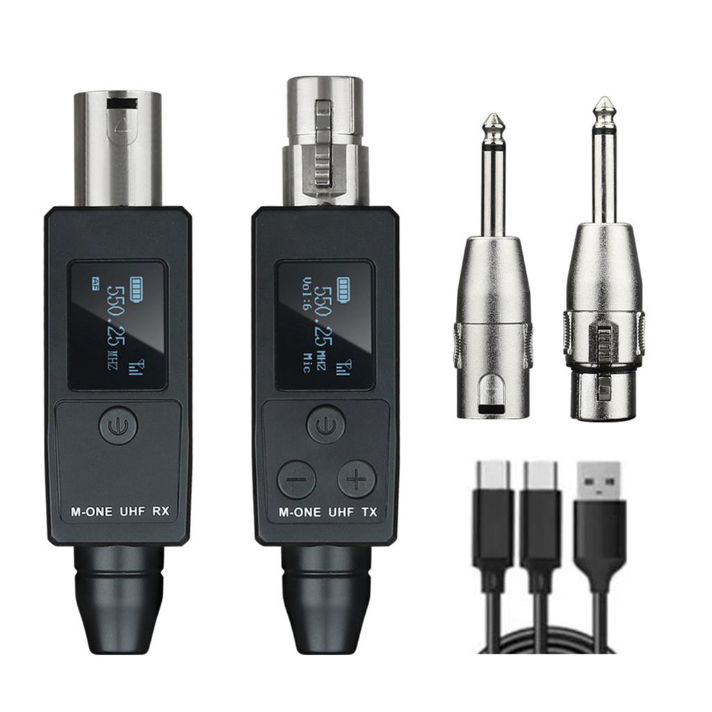 Reliable Wireless Microphone System Transmitter for Stage,Speeches and Studio Recording Reliable 48V Converters