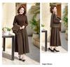 Spring Collection: Elegant Two-Piece Women's Casual Set - Vest & Long-Sleeved Dress