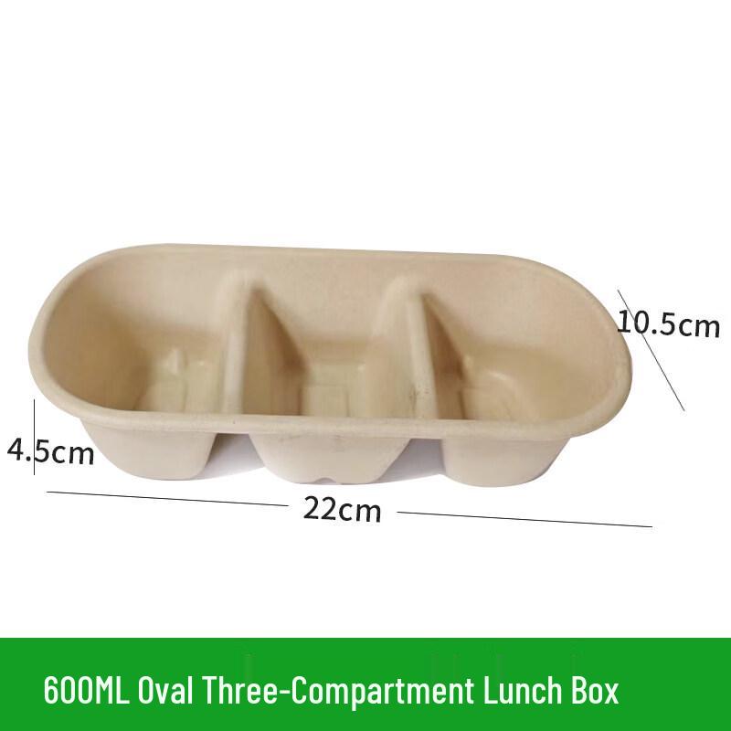 ZISIZ Disposable Paper Lunch Box