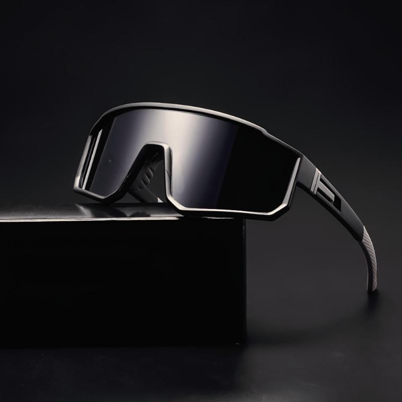 2pcs Outdoor Sports Sunglasses Cool Cycling Sunglasses Windproof Glasses