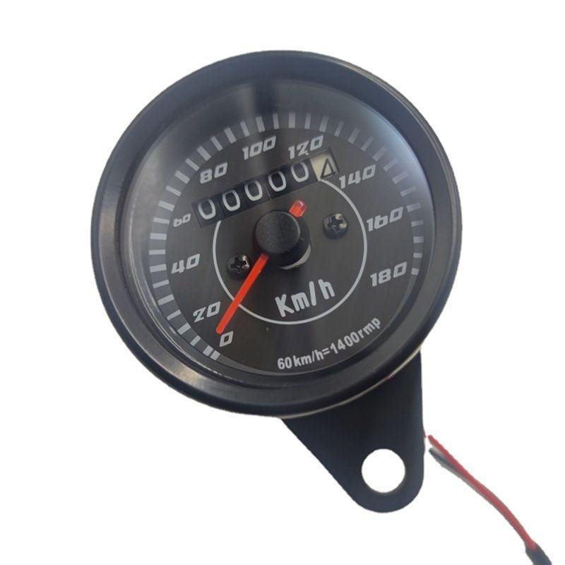 Ingenious-New Motorbike Dashboard Retro Retrofit Small Code Meter Kilometre Meter Motorbike Universal Single Odometer