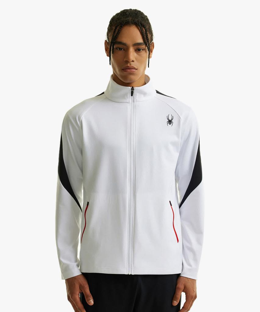Spyder Men'S Training Pro Web Zip-Up Jacket Sphpcnft201Mwht