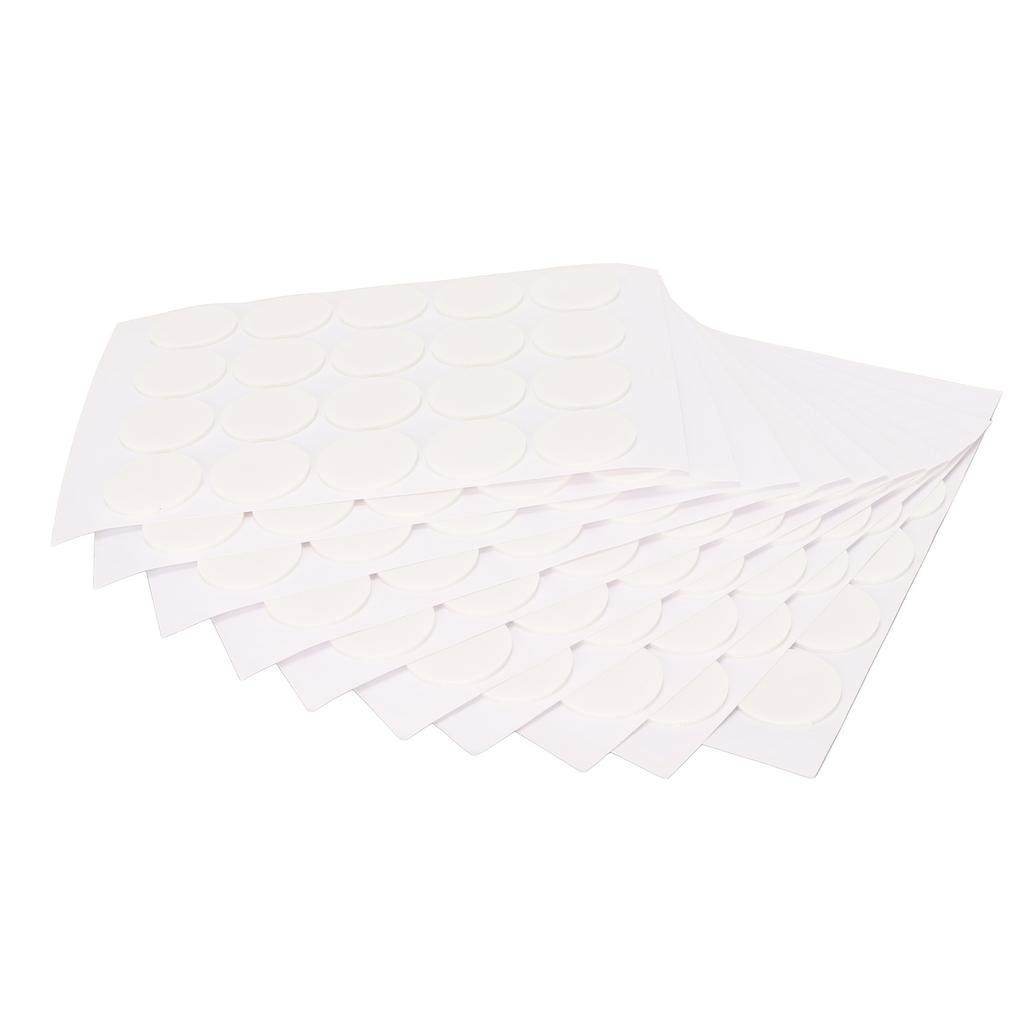 200pcs Candles Wicks Stickers DIY Round Shape Transparent Adhesive Hot Wax Wick Stickers