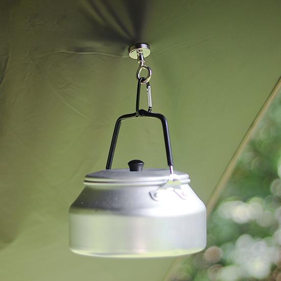 Camping Tent Magnetic Buckle Heavy Duty Metal Detachable Outdoor Canopy Camping Lantern Light Kettle Hanging D-ring Buckle Hook Hanger