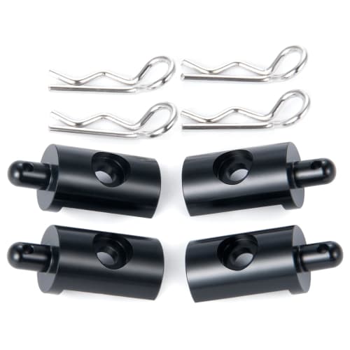 TRZX Aluminum Alloy Body Pillars Upgrade Parts for 1/12 Tamiya 57409 Lunchbox Buggy