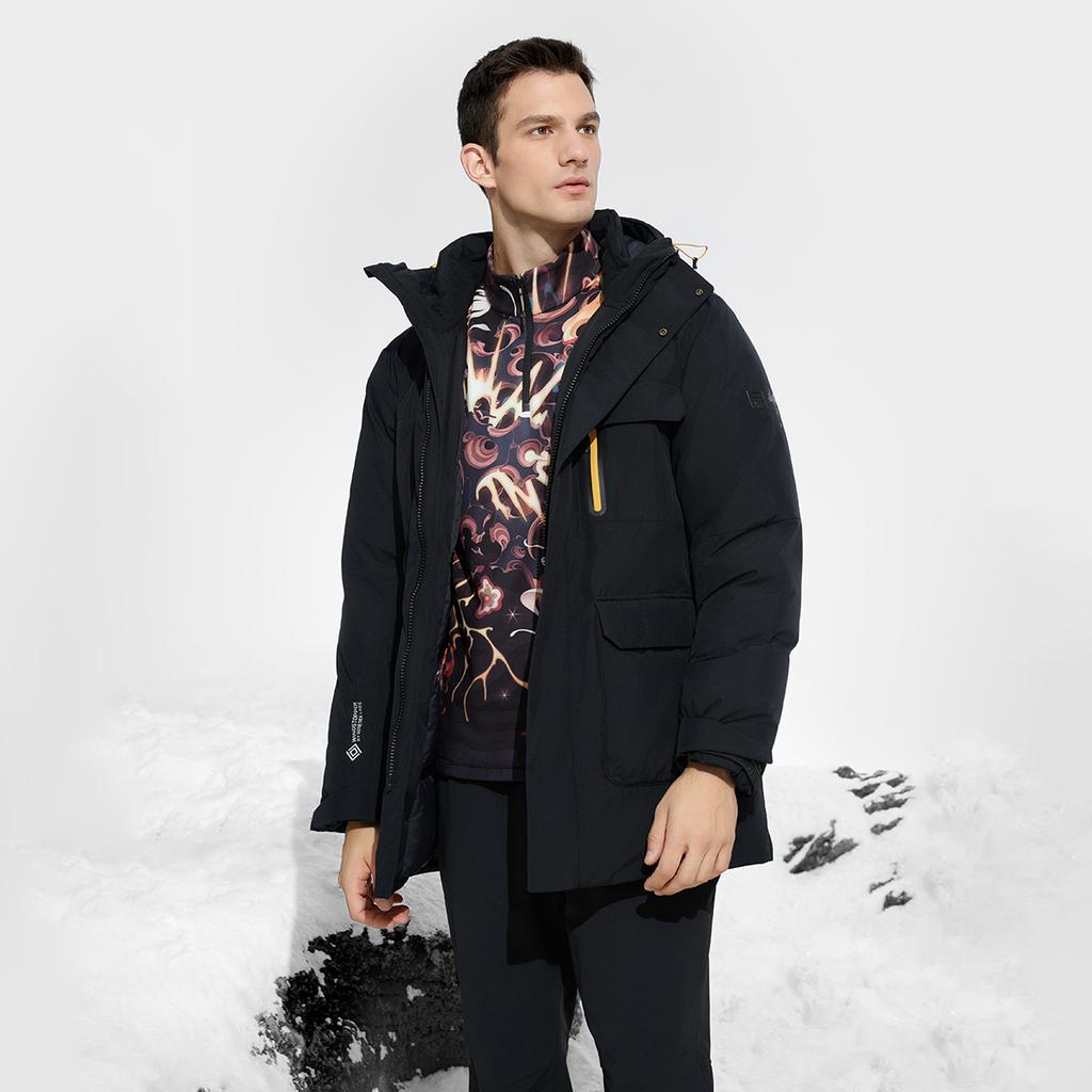 FILA Down Jacket Men's Pitch Black A11M447919FBK