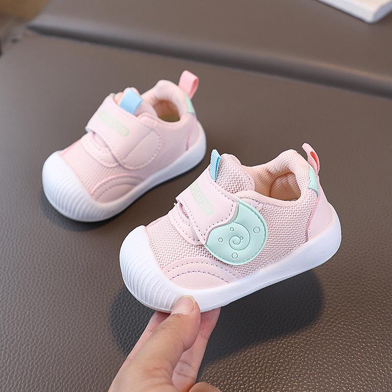 Baby Soft-Soled Toddler Shoes for Boys & Girls: Breathable Mesh for Spring/Autumn