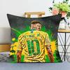Football N-Neymar Personalized Pillow Cover Kids Bedroom Wild Party Decor Pillowcase Kid Birthday Shower Gift