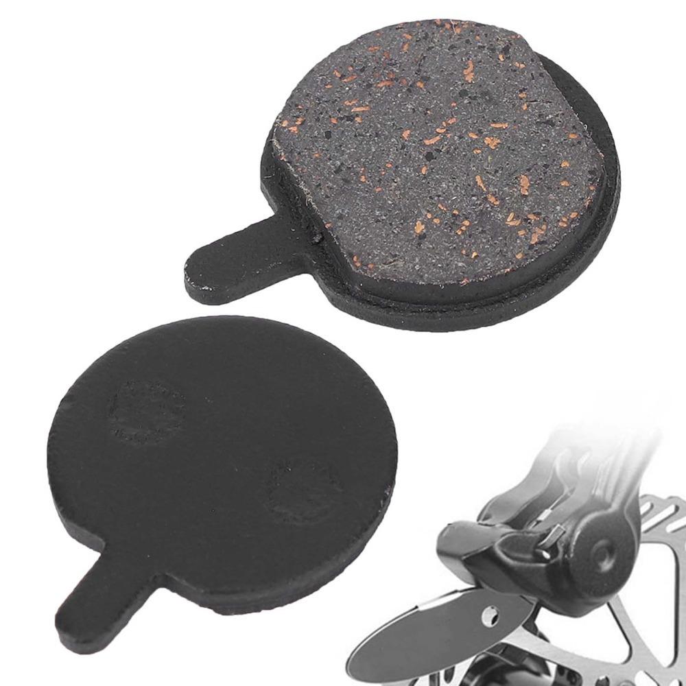 5 Pair Resin Mountain Bike Disc Brake Pads Black Semi Metal Mountain Bike Brake Replacement Low Noise L-02 Brake Pads