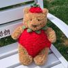 Orso Bartolomeo Peluche Fragola Con Imbottitura in Cotone PP Per Bambini e Collezionisti