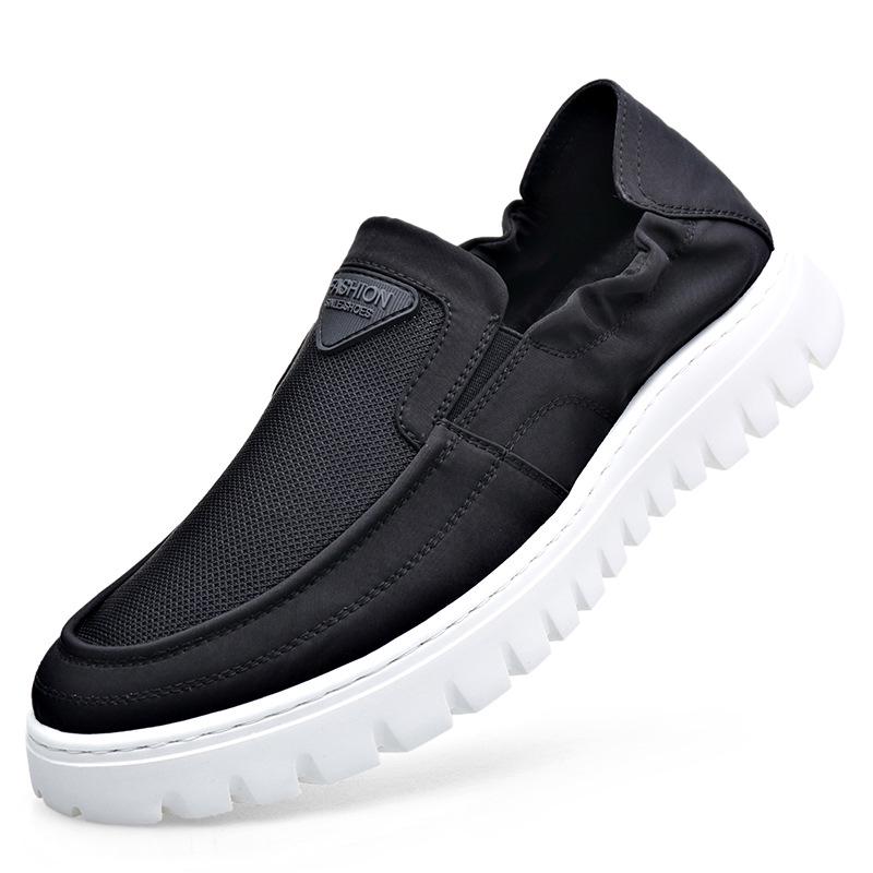 Men s Casual Slip-On Mesh Shoes: Trendy, Comfortable, Breathable, Lightweight, and Versatile with a Soft Sole. 39