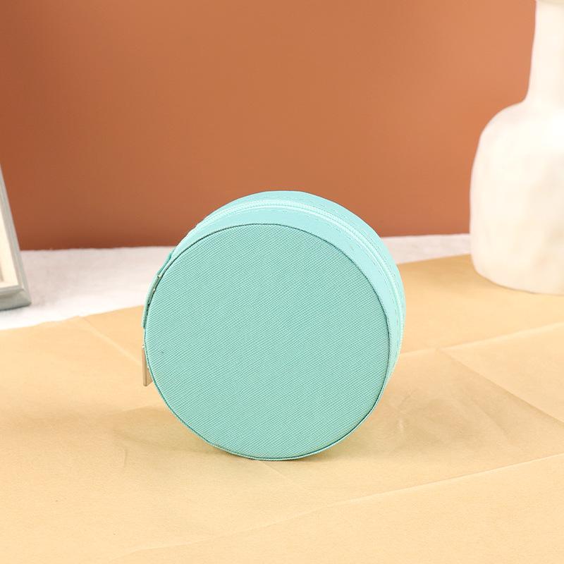 Compact Waterproof PU Leather Jewelry and Cosmetic Organizer Box