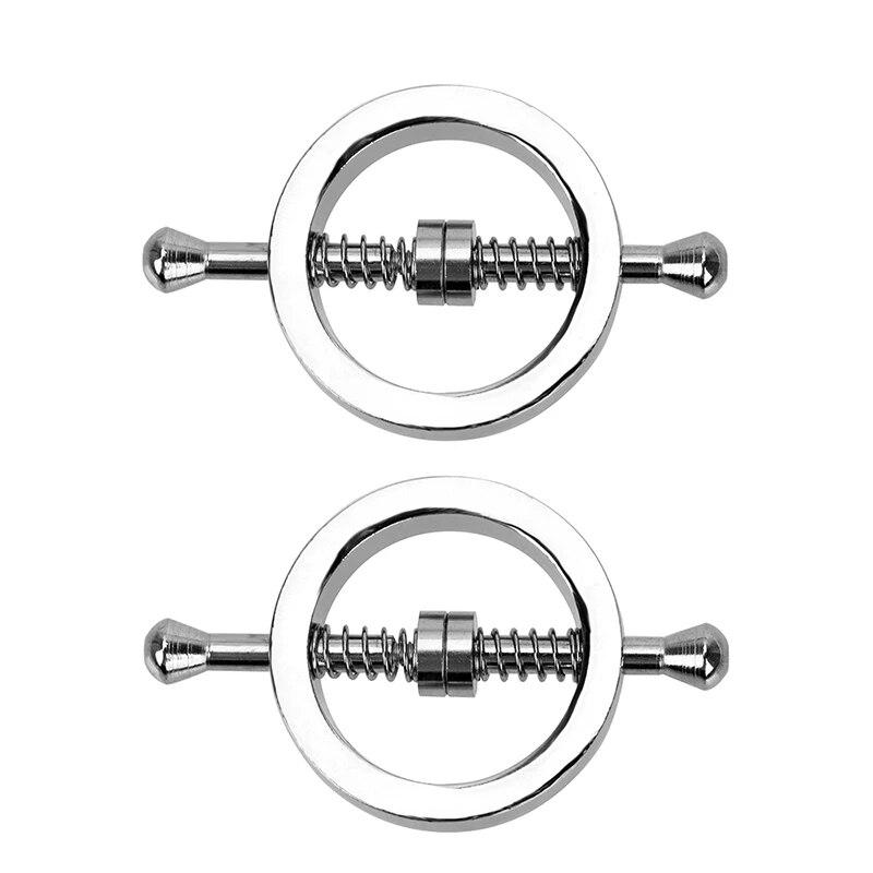 Spike Metall Nippelklemmen Verstellbare Brustclipgewichte Bondage Sex Produkte Sexy Tools Für Frauen Männer Homosexuell Nippelspielzeug Sex Shop
