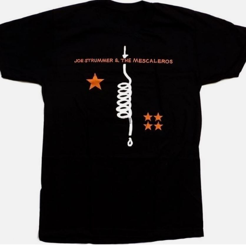 Joe Strummer The Mescaleros Streetcore T-shirt Black Cotton All Sizes Unisex T-Shirt XL