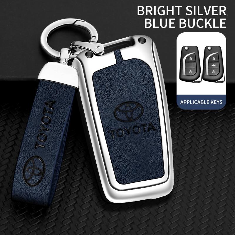 Car Remote Key Cover Case Shell Fob For Toyota Auris Corolla Avensis Verso Yaris Aygo Scion TC IM Camry RAV4 Forturner Hilux