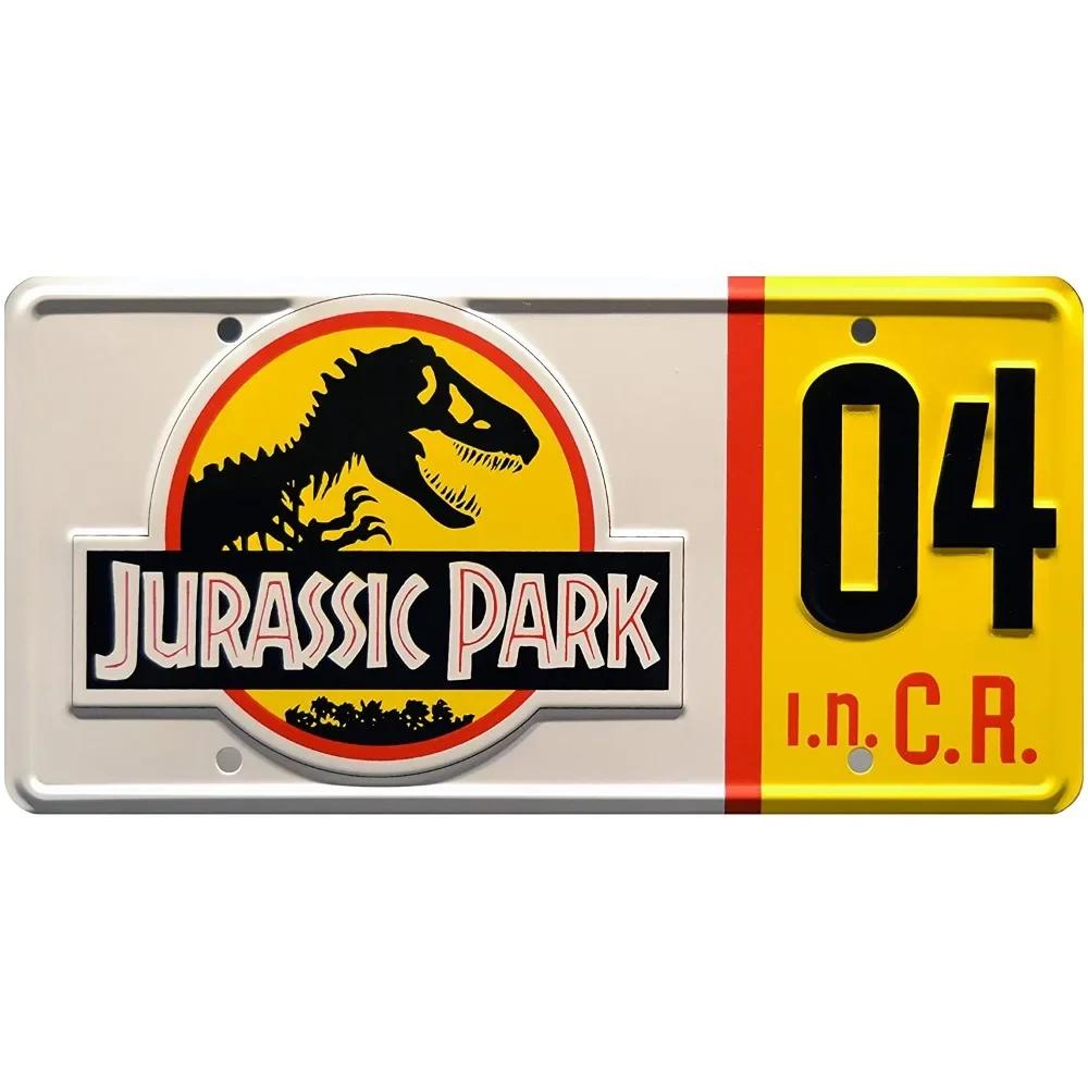 Pig Wall Signs Celebrity Machines Jurassic Park | Explorer # 04# 05# 29 # 10# 12# 18 | Metal Printing License Plate