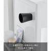 Yamazaki Small Medicine Magnetic Tumbler Black W5xD5xH5.5cm Tower Floating Storage Cup Mini 10400
