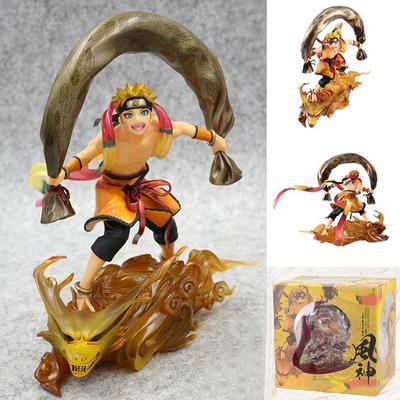 Fengshen Naruto Bůh Hromu Sasuke Shippuuden Devítiocasý & Uzumaki Naruto Krabičková Figurka