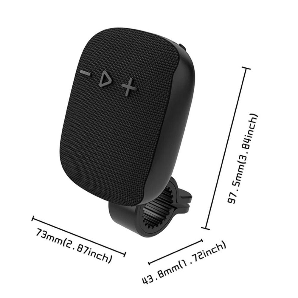 Built-in Mic Wireless Speaker Shockproof Outdoor Speaker New Bike Speaker Outdoor Activities