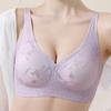 Small Chest Push-up Anti-sagging Underwear Without Steel Ring Soft Support Chinese Style Jacquard Bra