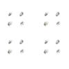 50Sets Dental Kieferorthopädie 1. Molaren Einteilige MBT 022 Einzelne Bukkalwanne