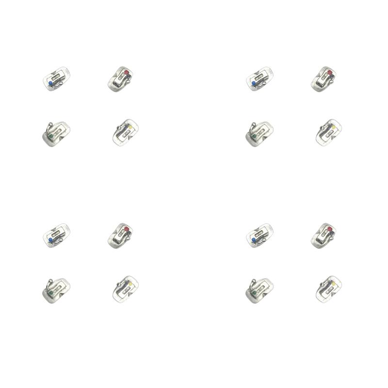 50Sets Dental Kieferorthopädie 1. Molaren Einteilige MBT 022 Einzelne Bukkalwanne