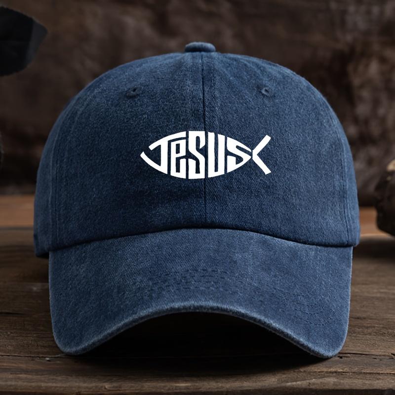 Fishbone print baseball cap, fashionable hip-hop sun hat, men's and women's outdoor travel and tourism