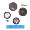 Premium Dalian KM Electric Shears Friction and Sharpening Rubber Wheels