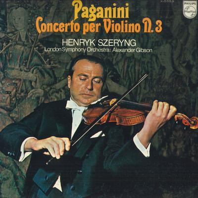 LP Record HENRYK SZERYNG LONDON SYMPHONY ORC  Paganini Violin Concerto No. 3 X5553 PHILIPS 1974 Japan Classical Used