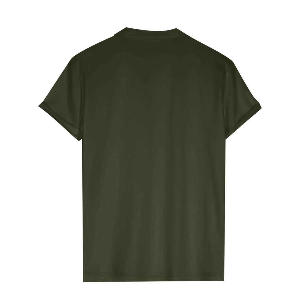 Cămașă de golf pentru bărbați Sport ocazional cu decolteu în V Guler cu nervuri Mâneci scurte Moda Casual Culoare uni Unii primăvară și vară Croială obișnuită