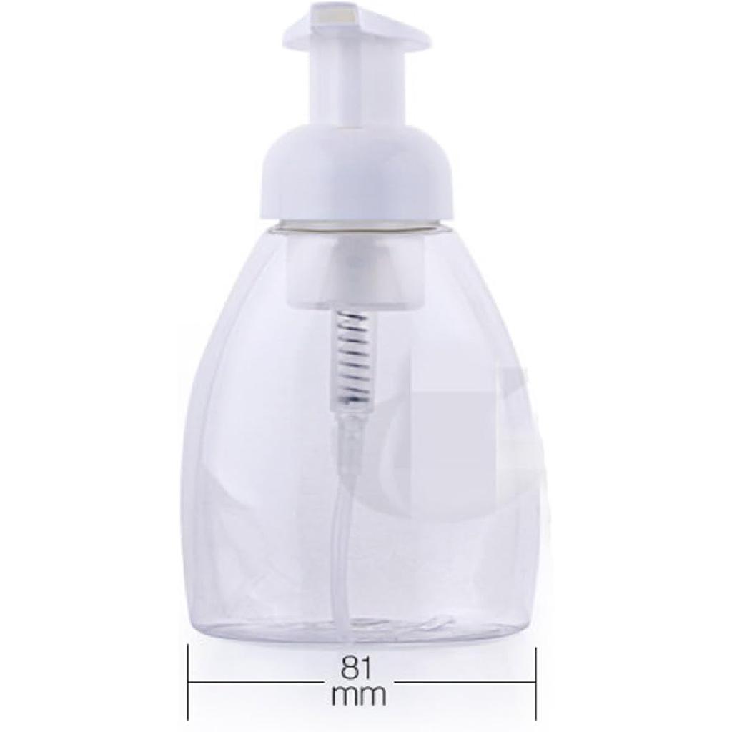 Foaming Soap Dispensers Pump-Bottles,BPA Free- Containers, Refillable Foamer Pack of 3 (8.5 Oz)