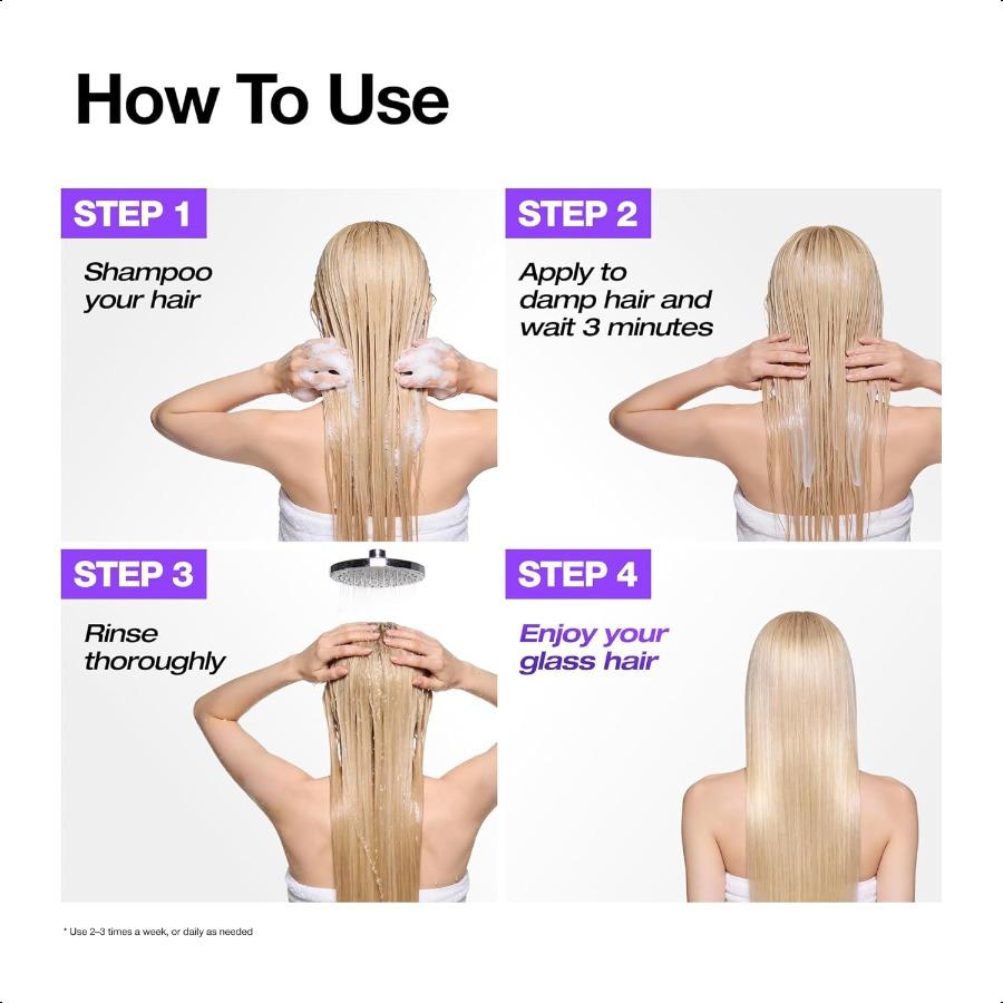 FROMLABS Protein Capsule Rapid Repair Hair Treatment 200ml,3-Minute Keratin Hair Mask & Deep Conditioner