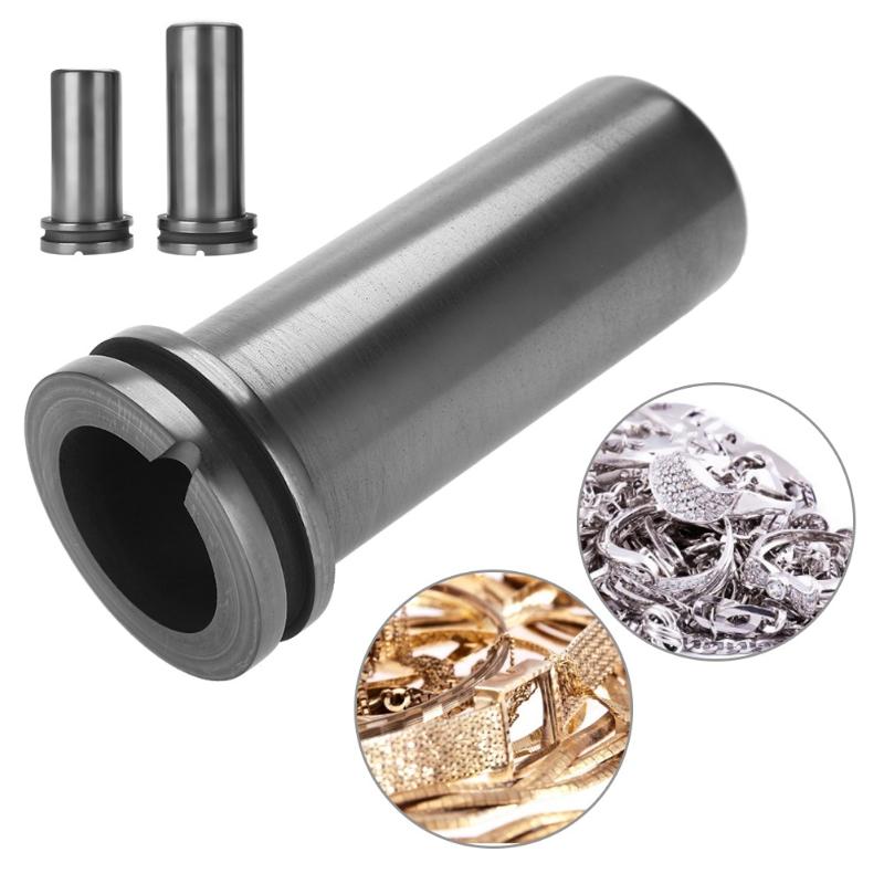1/2/3Kg Metal Crucibles Black Cup Furnace Torch Melting Casting Tool Refining Gold Silver Copper Aluminum Container