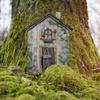 Buiten Decoratie Miniatuur Fee Dwerg Deur Beeldjes voor Tuin Kunst Tuin Boom Beeldhouwwerken Beelden Decor Fee Tuin Deur