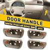 Set Of Interior 4 Door Handle For 2006 2002 - Camry Toyota Front Rear Left Right