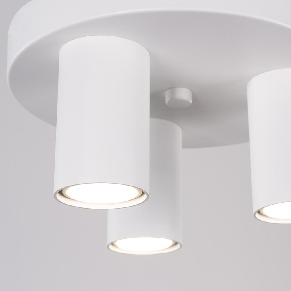Lagos 3P ceiling lamp white