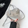 Fashionable Heart Purse With Chain Strap Small Square Bag For Women In Various Colors