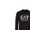 Emporio Armani Ss23 Ea7 Series Letter Logo Print Crew Neck Long Sleeve T-Shirt Men Tops Black 3RPT64-PJ03Z-1200