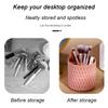 360° Rotating Multifunctional Desktop Eyebrow Pencil Makeup Brush Storage Box Makeup Brush Cup Holder Makeup Tool Storage Box