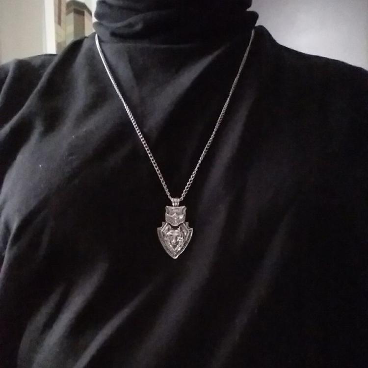 Hip Hop Wolf Necklace Jewelry 
