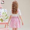 My Melody Clothes for Girls, Summer Outfit 2025 New Sweet Style, Two-Piece Set for Older Children, Children's Summer Clothing