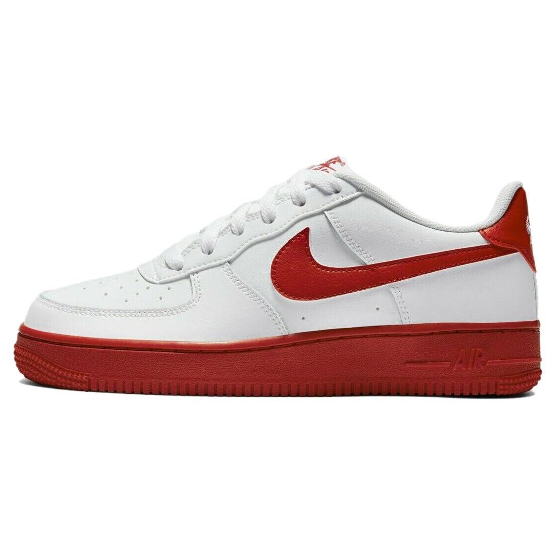 (GS) Nike Air Force 1  White Red Sole  Kids  CV7663-102 EU 36